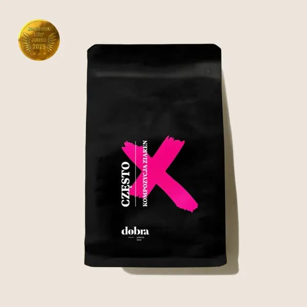 Kawa Często – kompozycja ziaren